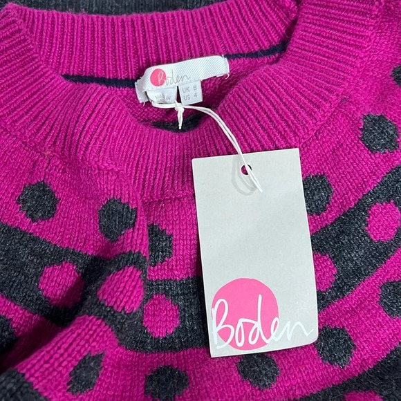 Boden Rhea Fair Isle Sweater Dress - Picture 2 of 4